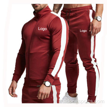 En gros de jogger personnalisé Jogger Tracksuit Men Nouveau design